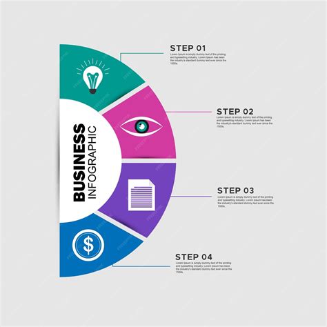 Premium Vector Flat Circular Diagram Infographic