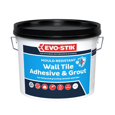 Evo Stik Mould Resistant Wall Tile Adhesive And Grout Boxlot Wholesale