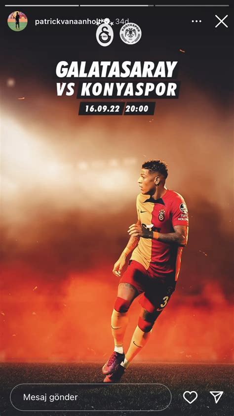 Galatasaray Facts On Twitter Patrick Van Aanholt Un Ma G N Payla M