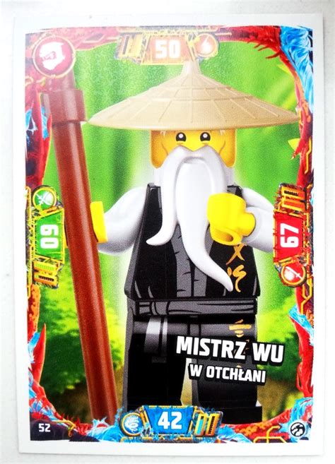 Karta Lego Ninjago 52 Seria 7 Mistrz Wu 2022 R 12257108376