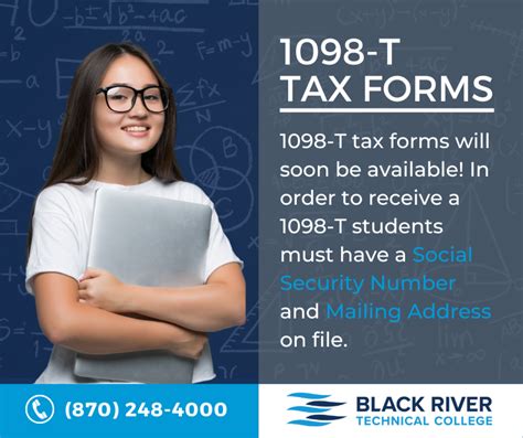 How to Ensure You Receive Your 1098-T Tax Form | Black River Technical College