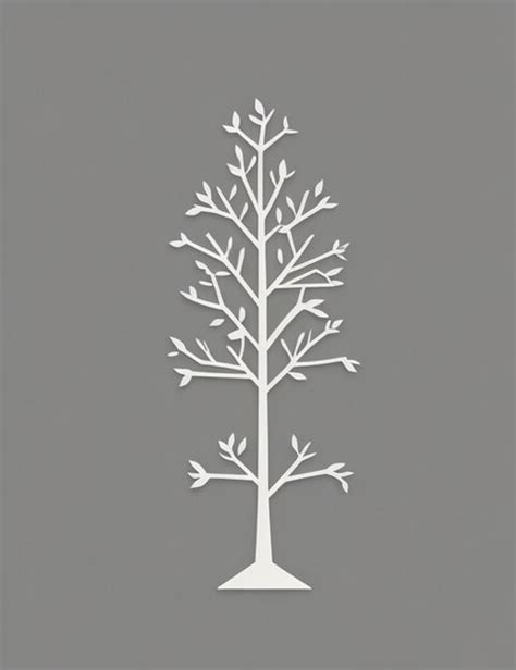 Premium Photo | Create a minimalist tree icon