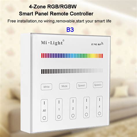 Miboxer Rgb Rgbw Led Strip Light Dimmer G Zone Brightness Smart