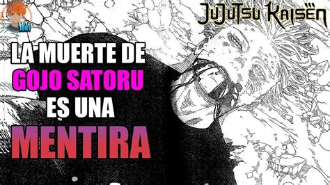 Jujutsu Kaisen Manga 236 La Muerte De Satoru Gojo Esta Mal Youtube