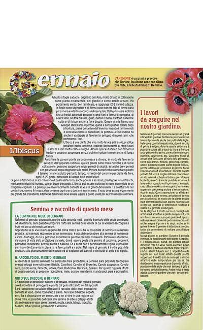 Calendario Orto E Giardino Pz Studio Shop It