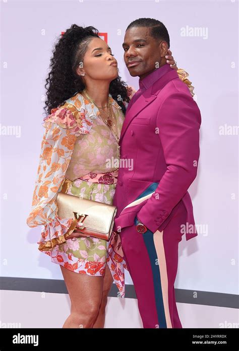 Kirk Franklin And Tammy Franklin At The 2021 Bet Awards Held At