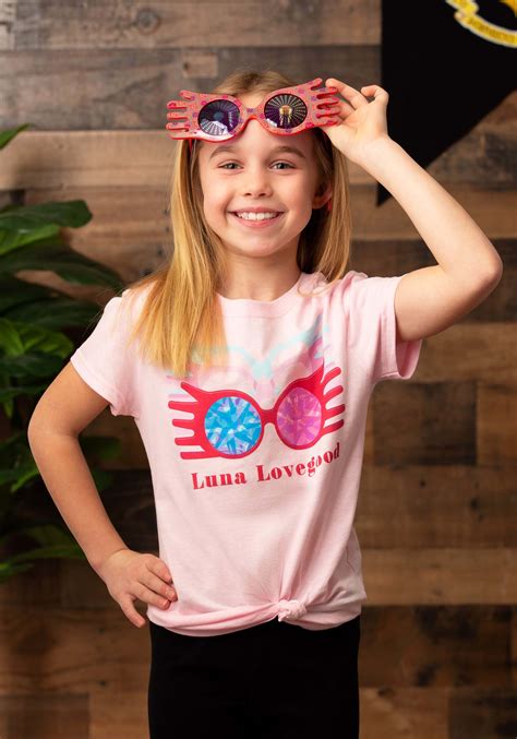 Luna Lovegood Glasses Girls' Pink T-Shirt - 69% off!