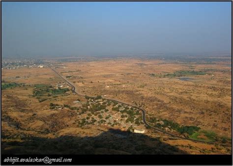 Dhule City And Highway From Laling Fort Dhule Region Trek Flickr