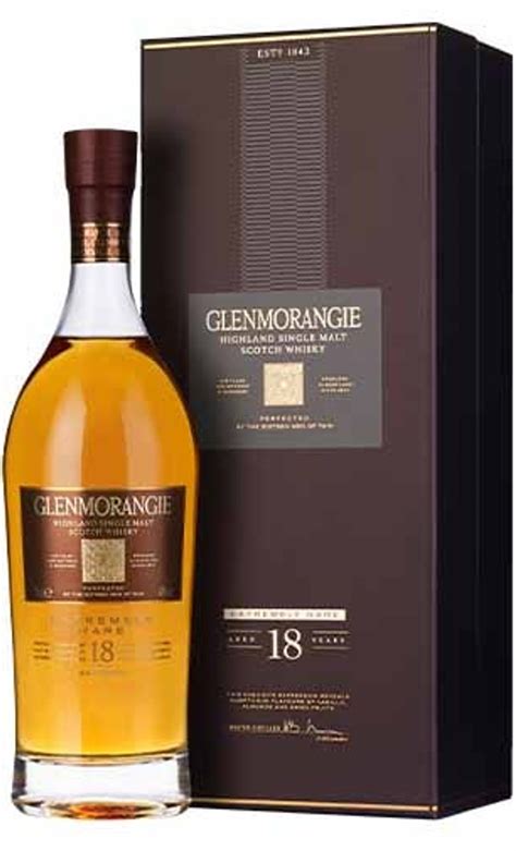 Glenmorangie 18 Year Old Single Malt Scotch Whisky 700 Ml