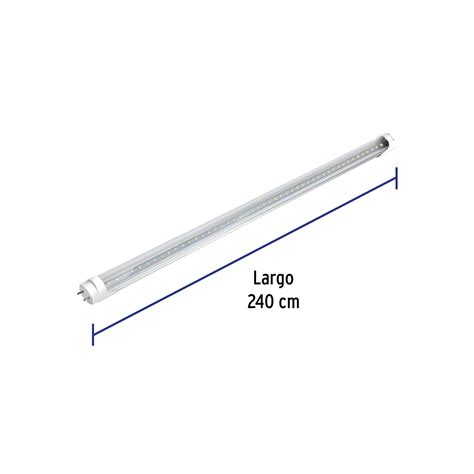 Tubo De Led T W Base G Pantalla Policarbonato Volteck De Led