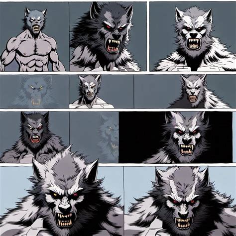 Wolfman Transformation by abcdef234567890 on DeviantArt