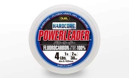 Монофильная леска для рыбалки HARDCORE POWERLEADER FC FLUOROCARBON шт по м купить по