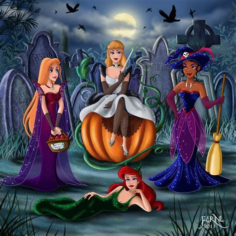 Disney Princess Halloween Wallpapers on WallpaperDog