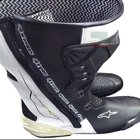 Alpinestar Motorbike Leather Boots - Leather Seven