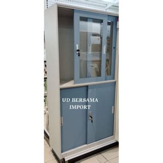 Jual KRISBOW Lemari Kantor Pintu Geser Filling Cabinet Lemari Besi