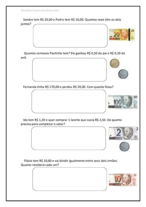 Problemas Sistema Monetario 4 Ano