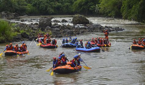 WISATA ARUNG JERAM DI CITANDUY ANTARA Foto