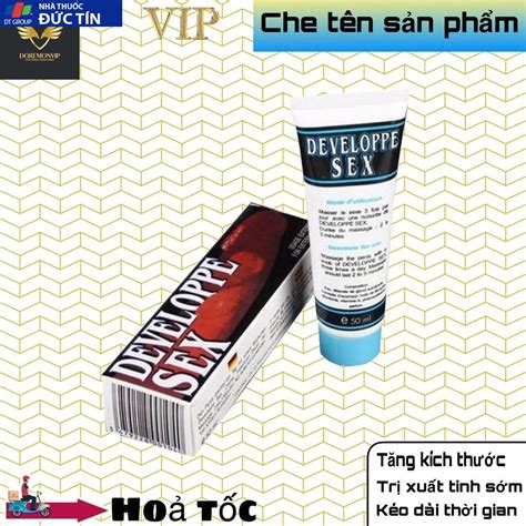 Hàng Chính Hãng Gel tăng kích thước dương vật Developpe Sex Hiệu Quả Nhanh Tăng Ngay Cm