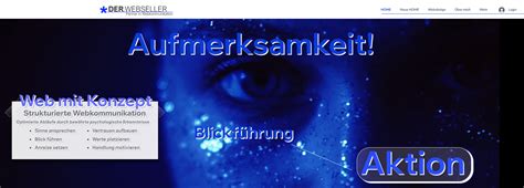 DER.Webseller.de | Web mit Konzept | Website erstellen lassen