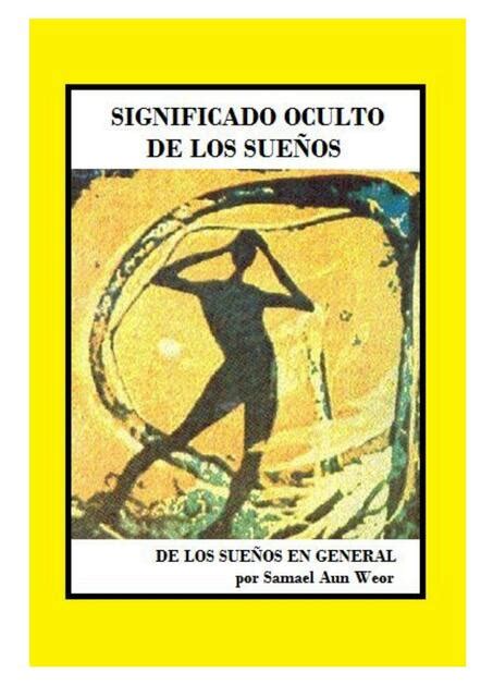 El Significado Oculto De Los Suenos Pdf Estrella Udocz