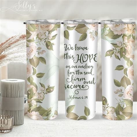 Christian Tumbler Wrap Png Bible Verse Tumbler Positive Quotes