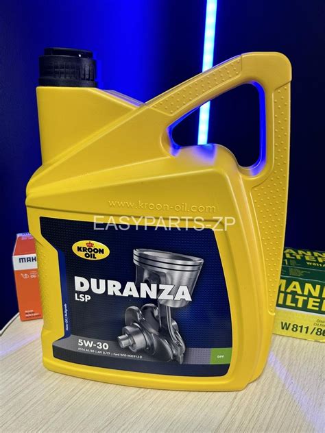 Купить Масло моторное KROON OIL DURANZA LSP 5W-30 (5L), цена 1406 ...