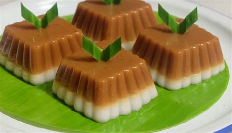 Resep Kue Talam Tepung Beras Pandan Lembut Dan Manis