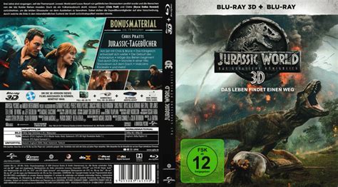 Jurassic World Das gefallene Königreich 3D DE Blu Ray Cover