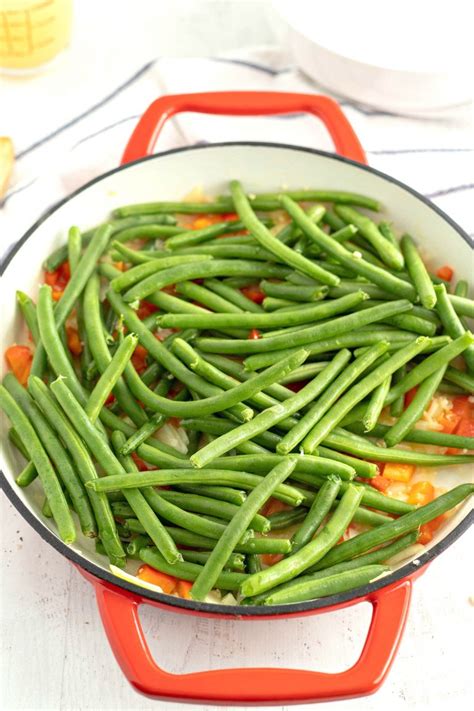 Fresh Green Bean Side Dish Recipe Bunnys Warm Oven