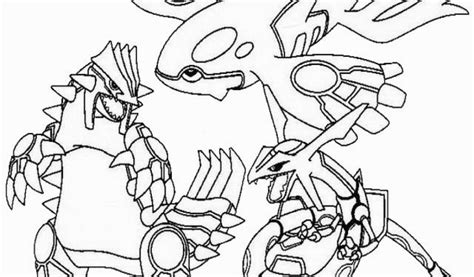 Primal Groudon Coloring Page Ausmalbilder Pokemon Groudon Colorprint