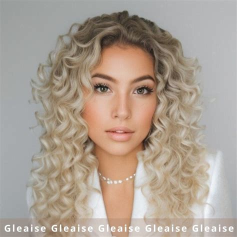 Lace Front Blonde Water Wave Wig Long Curly Hair Ómbre Natural Blonde Wig Curls Wig Flat Wrap