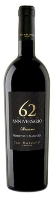 San Marzano Anniversario Primitivo Di Manduria Riserva Winepoole Co Uk