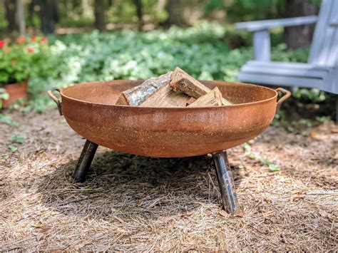 Fire Pit Heavy Duty 30 Custom Metal Bowl Etsy