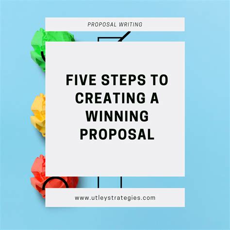 Five Steps To Creating A Winning Proposal Format