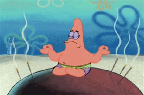 Meditation Hippie GIF - Meditation Hippie Patrick - Discover & Share GIFs