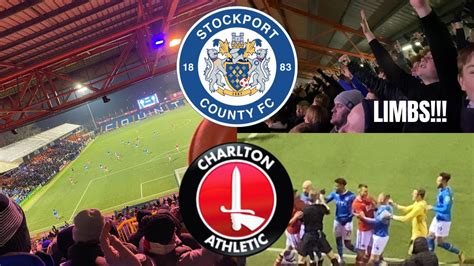 Carnage As County Stun Charlton In Cup Shock Stockport County Vs