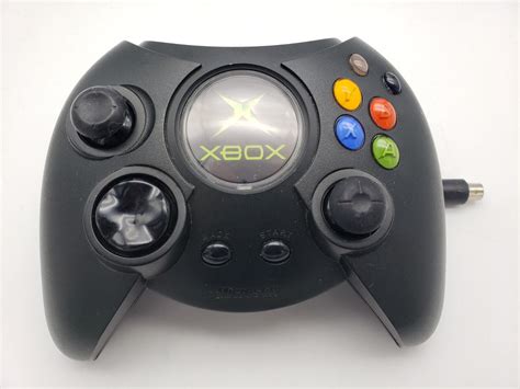 Xbox Duke Controller OEM Microsoft Original w/ Breakaway Cable - Tested ...