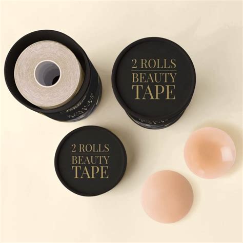 Zestaw taśm do tapingu biustu kinesio tape do modelowania piersi nasutniki Boob Tape
