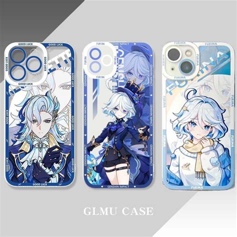 Genshin Impact Furina Case For Infinix Note 30 30i 11 12I 10 Pro 12 VIP Hot 30 Play 30i Tecno