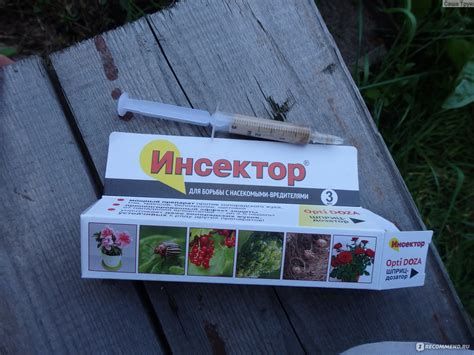 Средство от насекомых ООО "Сингента" «Инсектор» - «Отлично борется с ...