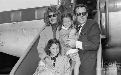 Rita Hayworth, Dick Haymes, And Children by Bettmann