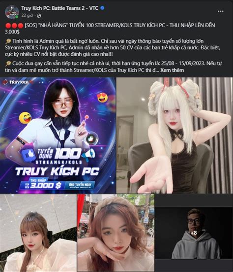 Lộ danh tính dàn hot girl ở Truy Kích PC độc toàn thân GVN