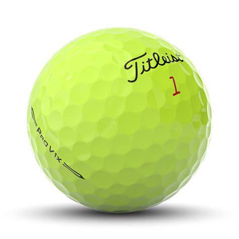 Titleist Pro V1x Yellow Golf Balls 12 Balls Golfonline