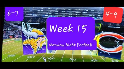 2021 Nfl Week 15 Score Monday Night Football Youtube