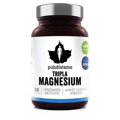 Triple Magnesium Complex, 60 caps. – Nordic Immunity Supplements