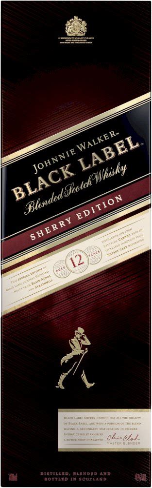 Johnnie Walker Black Sherry Edition Ml First Choice Liquor Market