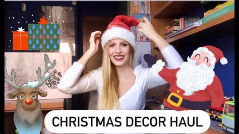 Christmas Decor Haul Primi Acquisti Natalizi Calendario Dell Avvento