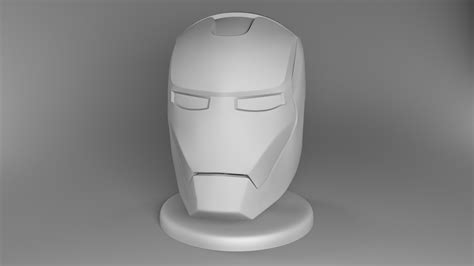 Iron Man Mask Template