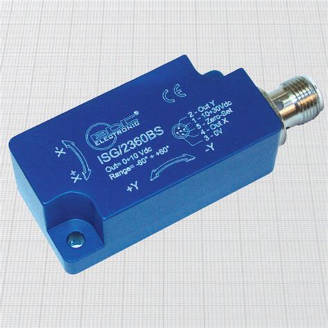 Axis Inclination Sensor Isg Series Bdc Electronic S R L Analog