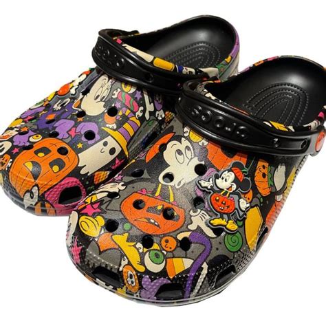 Crocs Shoes Disney Halloween Mickey Minnie Mouse Candy Snacks Crocs